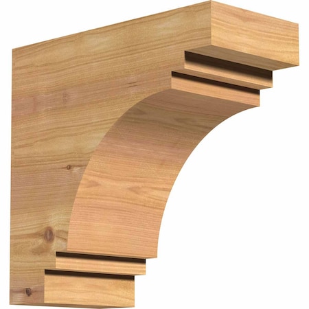 Ekena Millwork Pescadero Smooth Rafter Tail, Western Red Cedar, 5 1/2"W x 12"H x 12"L RFT06X12X12PEC00SWR